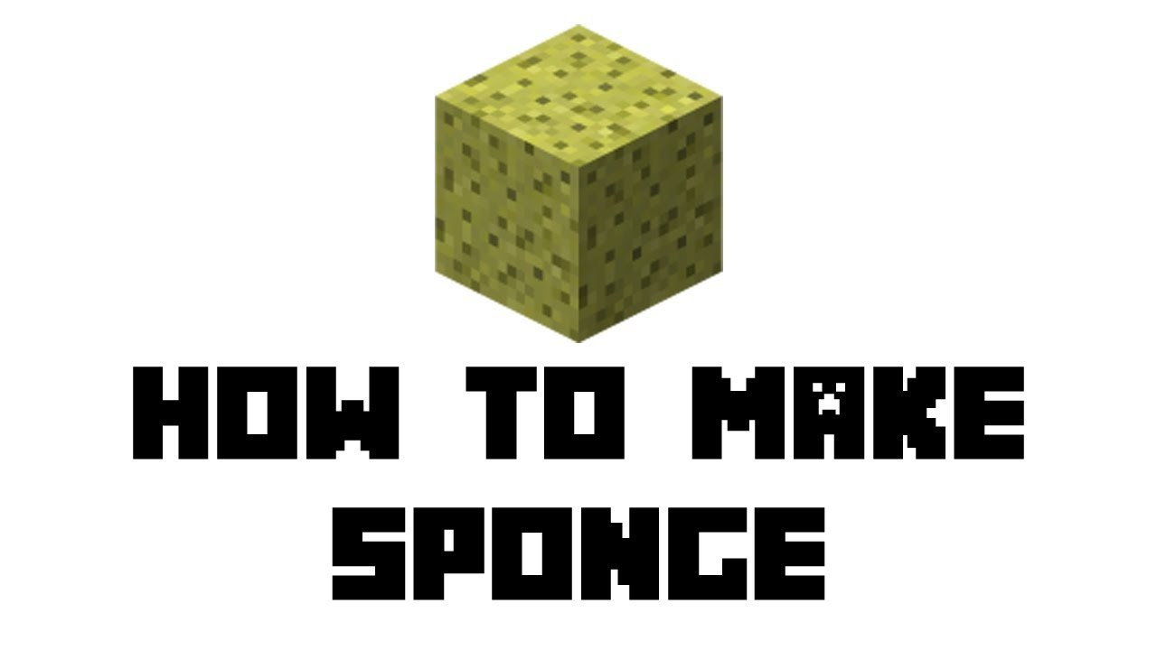Minecraft Sponge